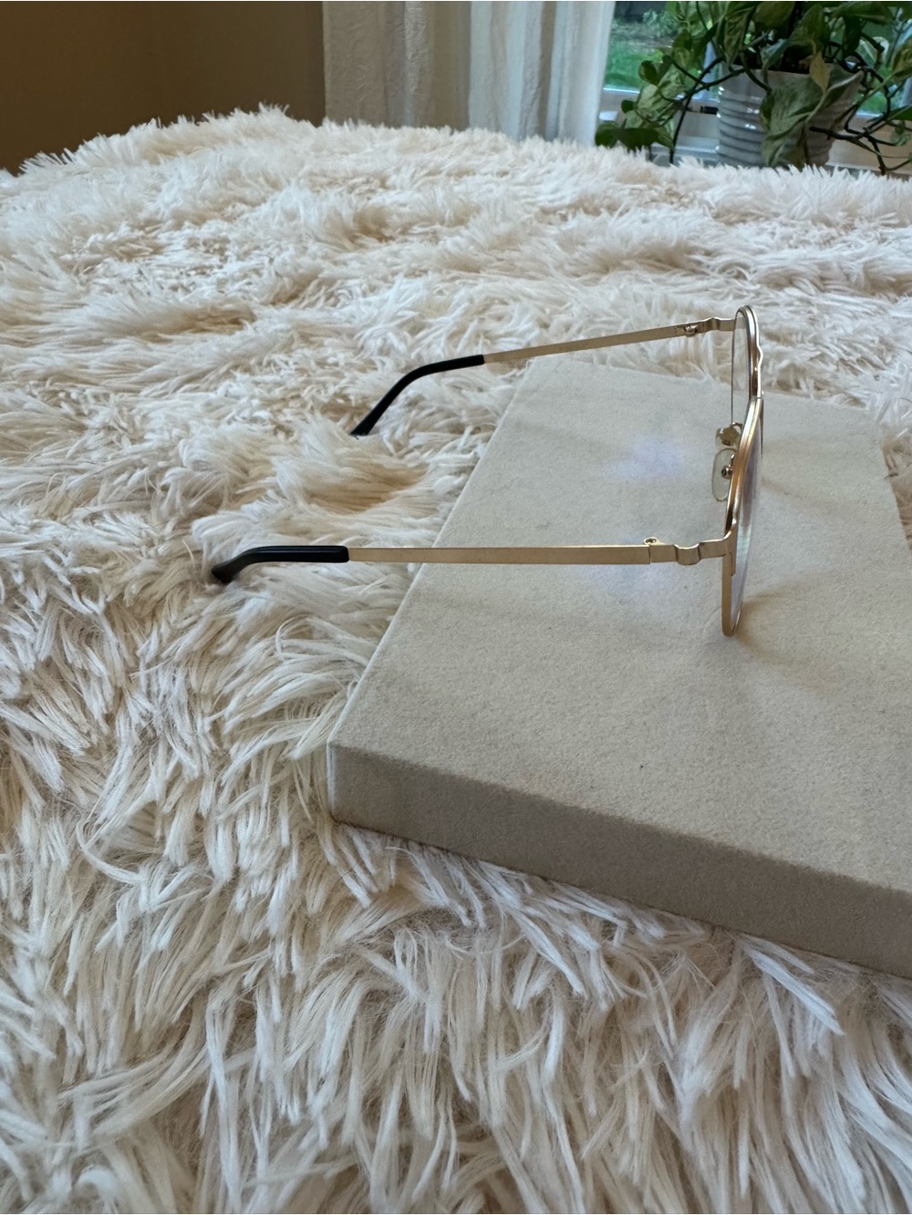 Gold Aviator Women’s Reader Glasses 1.50 - Picture 5 of 5